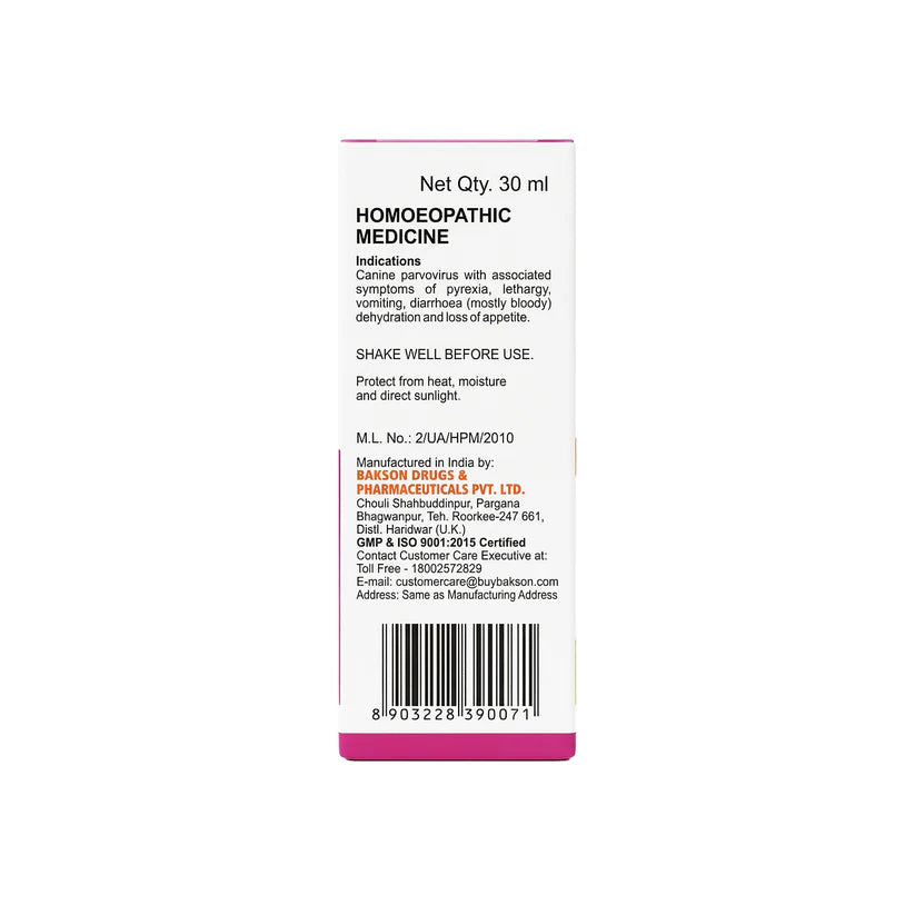 Bakson Veterinary Parvo Drops
