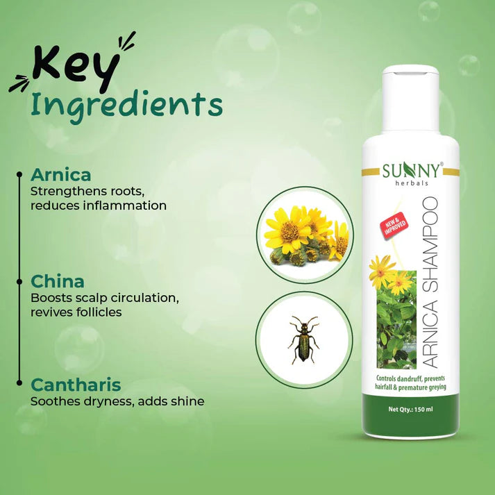 Sunny Herbals Arnica Shampoo
