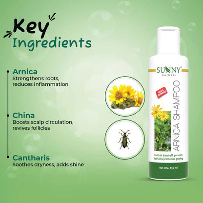 Sunny Herbals Arnica Shampoo