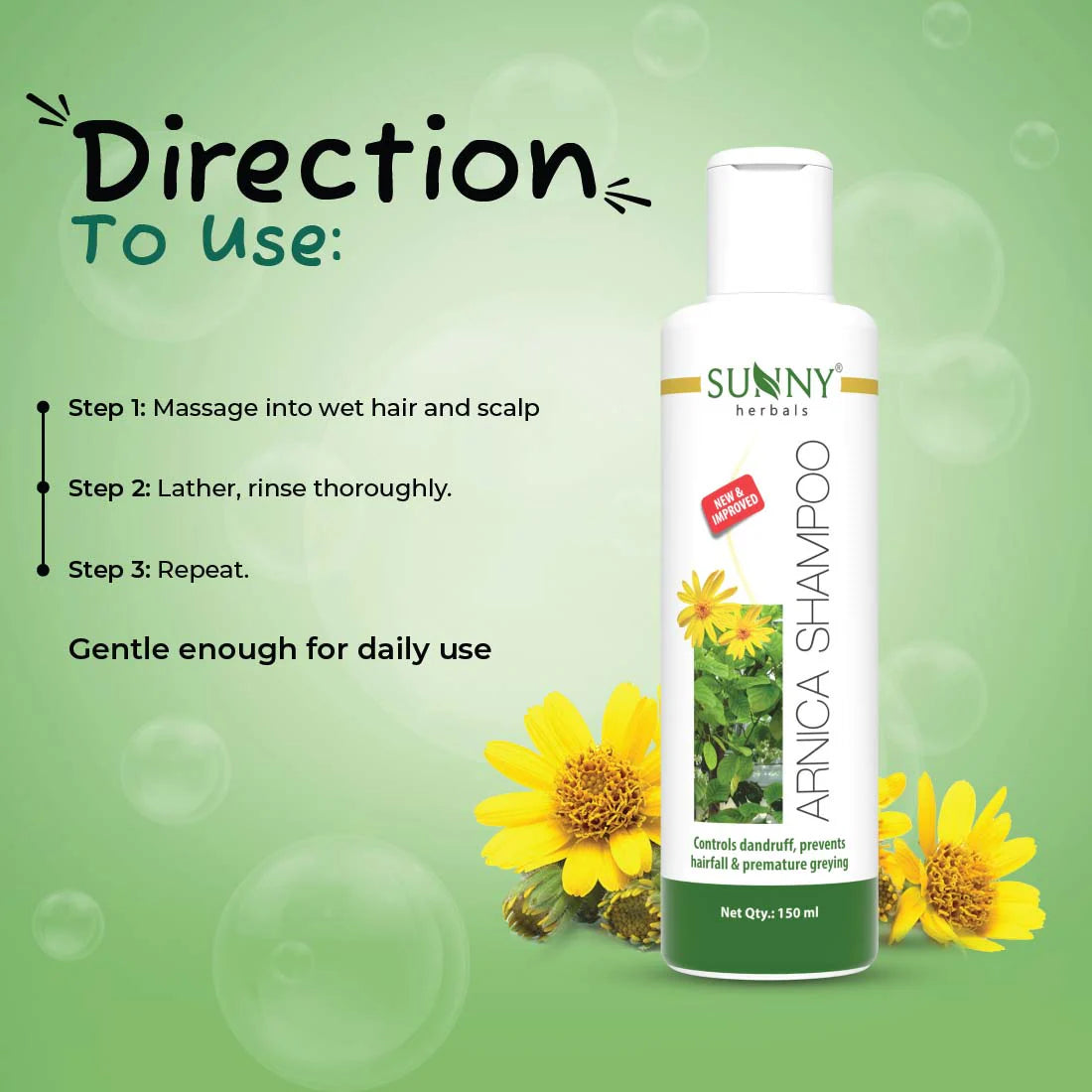 Sunny Herbals Arnica Shampoo