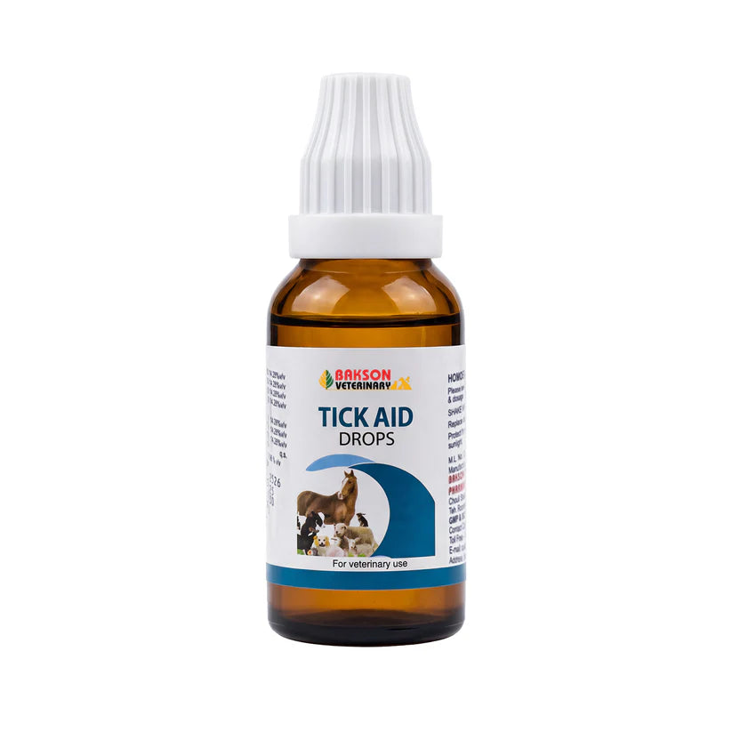 Bakson Veterinary Tick Aid Drops