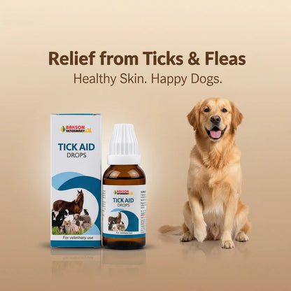 Bakson Veterinary Tick Aid Drops