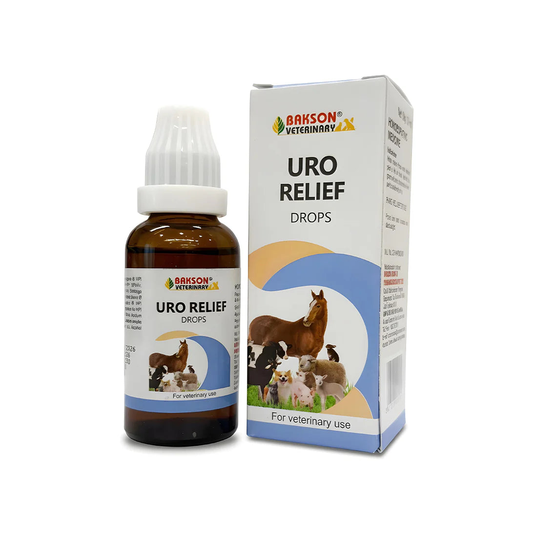 Bakson Veterinary Uro Relief Drops