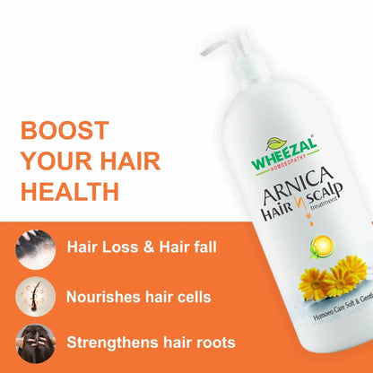 Wheezal Arnica Hair N Scalp Treatment