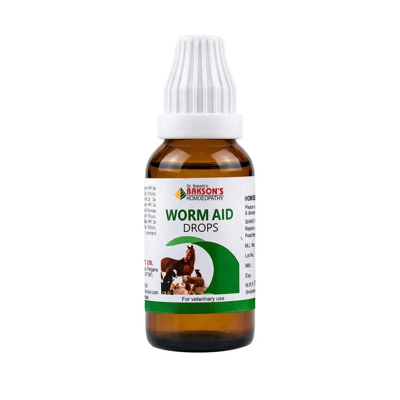 Bakson Veterinary Worm Aid Drops