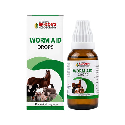 Bakson Veterinary Worm Aid Drops