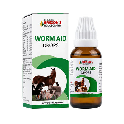 Bakson Veterinary Worm Aid Drops