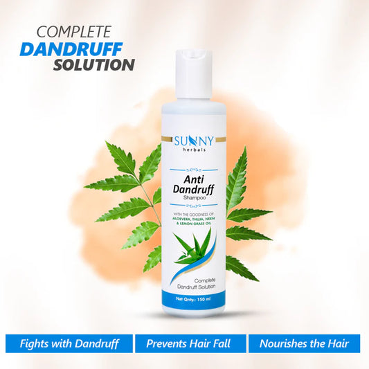 Sunny Herbals Anti-Dandruff Shampoo (150ml, Pack of 1)
