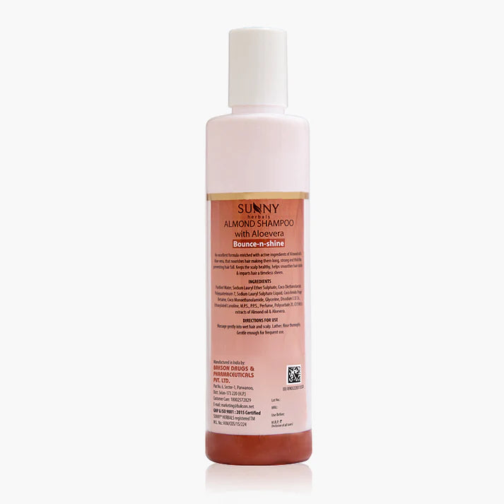 Sunny Herbals Almond Shampoo (With Aloevera)