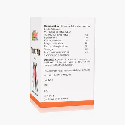 Bakson Throat Aid Tablets