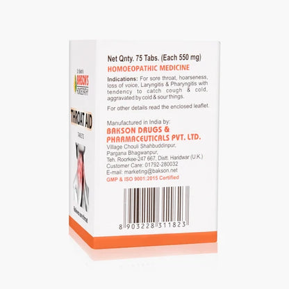 Bakson Throat Aid Tablets