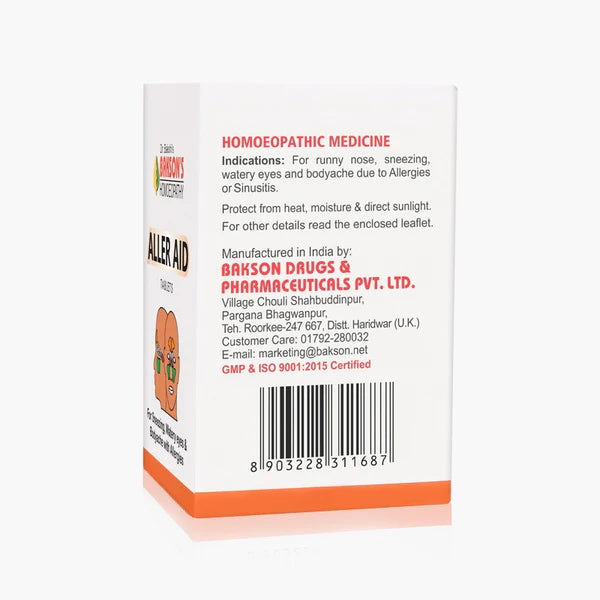 Bakson Aller Aid Tablets