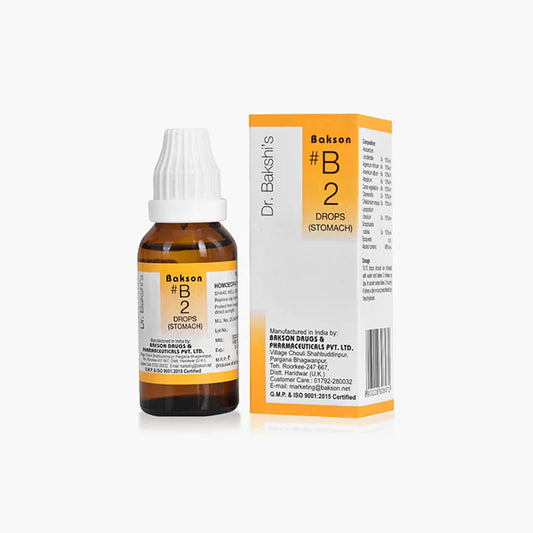 Bakson B2 Stomach Drops (30ml, Pack of 1)