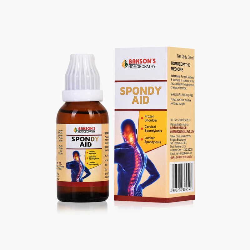 Bakson Spondy Aid Drops (30ML,Pack of 1)